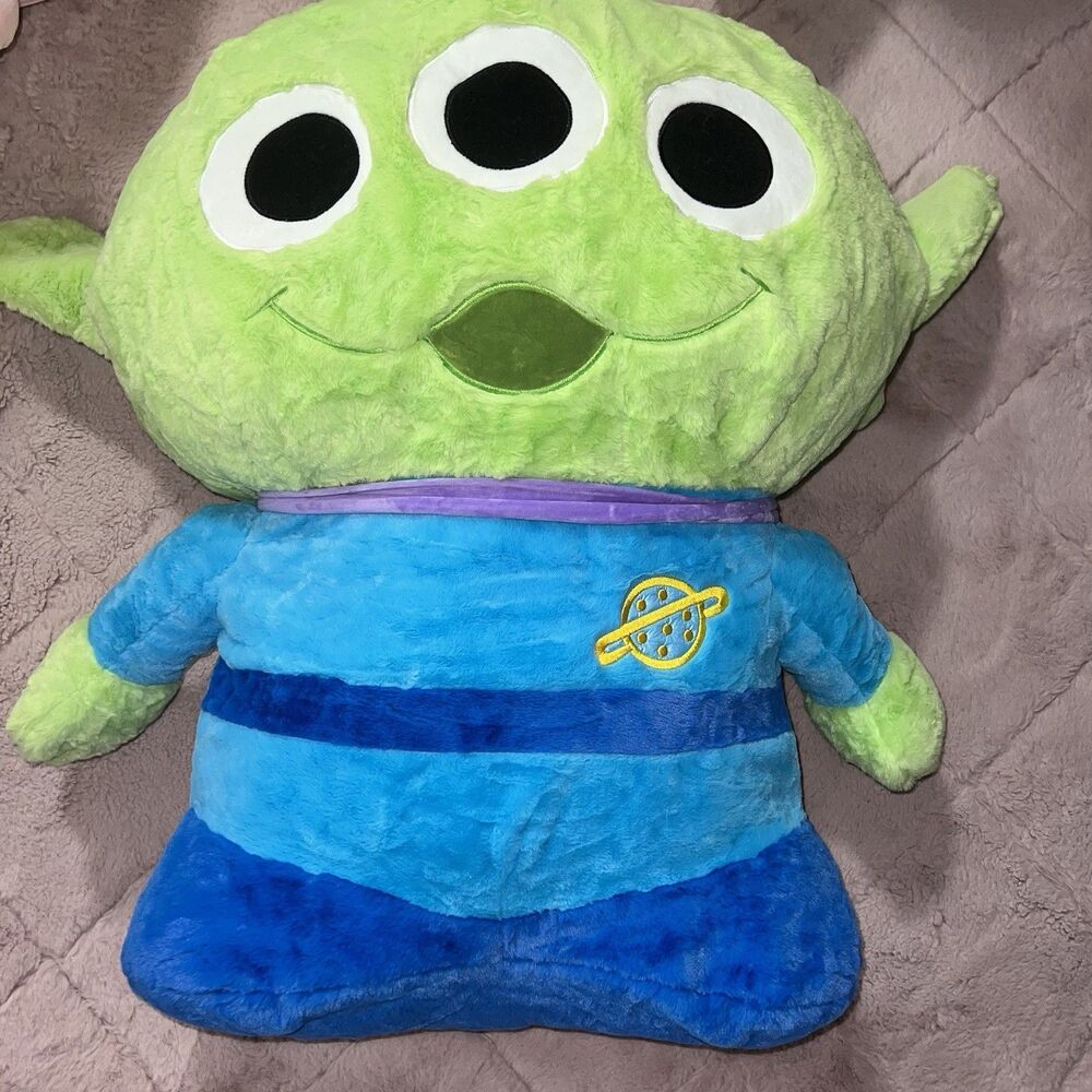 Huge toy story alien green alien plush, new without tags HUGE